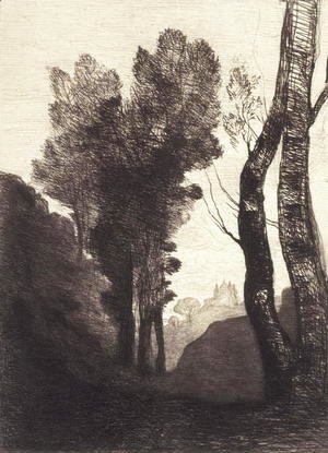 Jean-Baptiste-Camille Corot - Environs de Rome, 1866