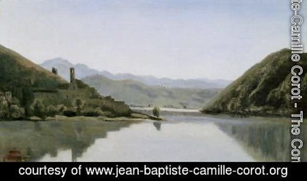Jean-Baptiste-Camille Corot - Lake Piediluco