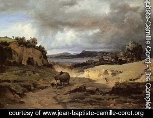 Jean-Baptiste-Camille Corot - The Roman Campagna