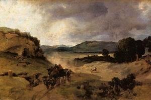 Jean-Baptiste-Camille Corot - The Roman Campagna I