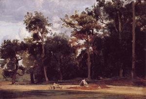 Jean-Baptiste-Camille Corot - The Paver of the Chailly Road