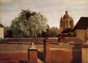 Jean-Baptiste-Camille Corot - Bell Tower of the Church of Saint-Paterne at Orleans