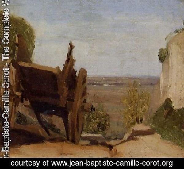 Jean-Baptiste-Camille Corot - The Cart