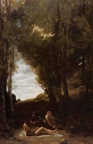 Jean-Baptiste-Camille Corot - Saint Sebastian in a Landscape