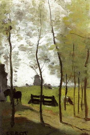 Jean-Baptiste-Camille Corot - Near Rotterdam