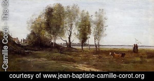 Jean-Baptiste-Camille Corot - The Bay of Somme