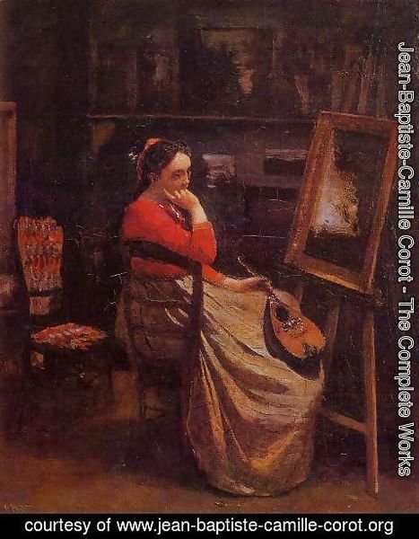Jean-Baptiste-Camille Corot - The Studio