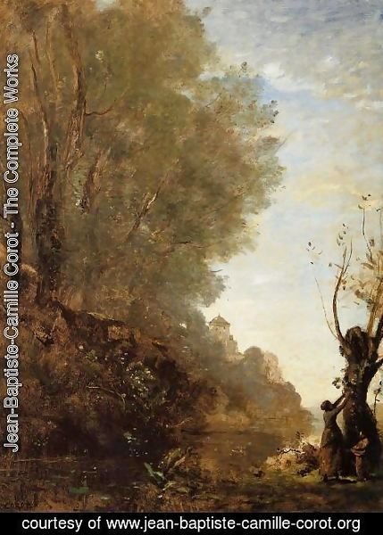 Jean-Baptiste-Camille Corot - The Happy Isle