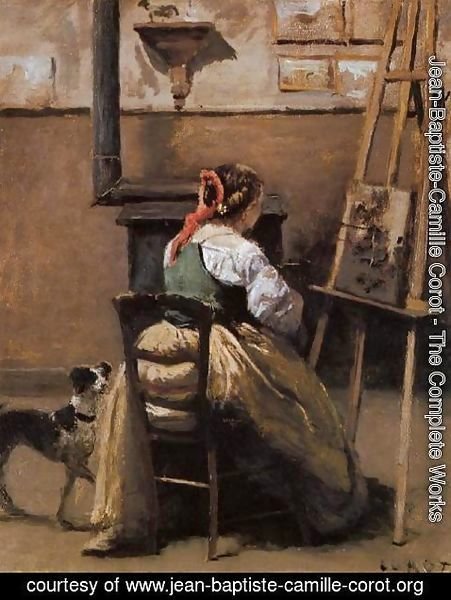 Jean-Baptiste-Camille Corot - The Artist's Studio