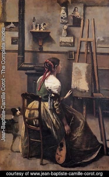 Jean-Baptiste-Camille Corot - The Artist's Studio I