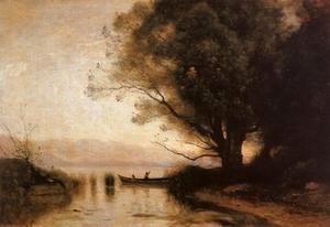 Jean-Baptiste-Camille Corot - Souvenir of Riva