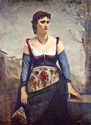 Jean-Baptiste-Camille Corot - Agostina