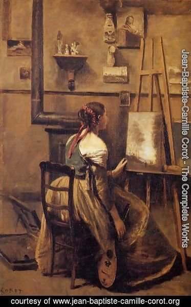 Jean-Baptiste-Camille Corot - The Artist's Studio II