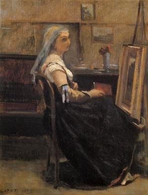 Jean-Baptiste-Camille Corot - The Artist's Studio III