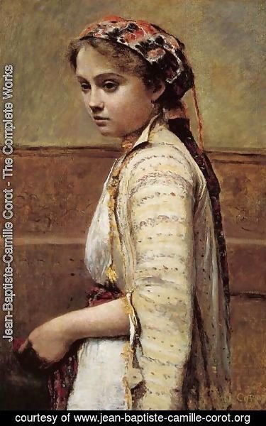 Jean-Baptiste-Camille Corot - The Greek Girl