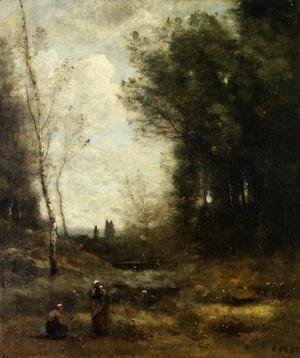 Jean-Baptiste-Camille Corot - The Valley