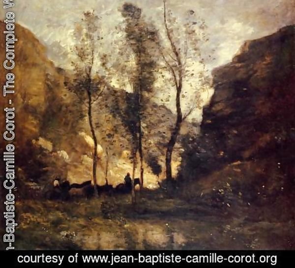 Jean-Baptiste-Camille Corot - Smugglers