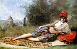 Jean-Baptiste-Camille Corot - Sicilian Odalisque