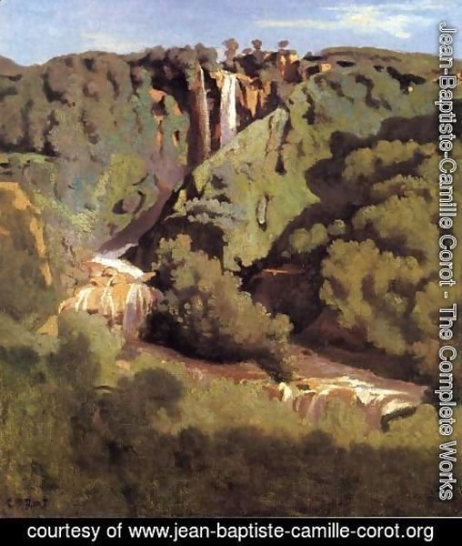 Jean-Baptiste-Camille Corot - Cascade of Terni