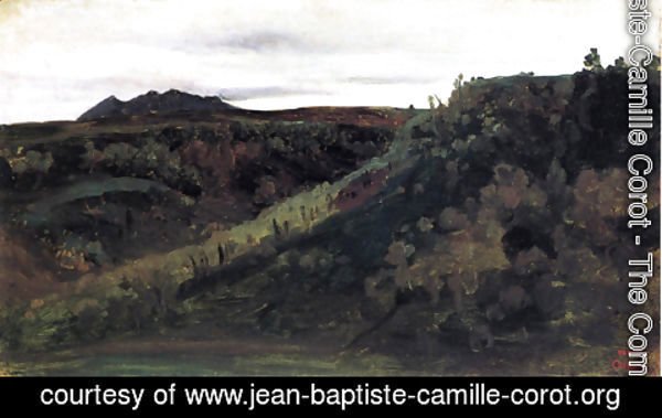 Jean-Baptiste-Camille Corot - Mount Soracte