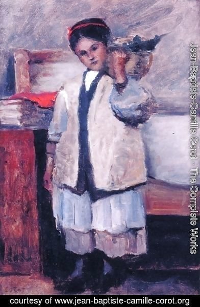Jean-Baptiste-Camille Corot - The Little Angel
