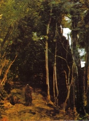 Jean-Baptiste-Camille Corot - Forest in Fontainbleau