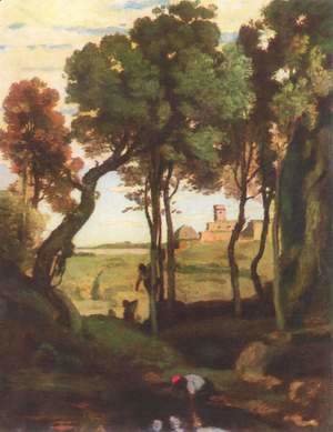 Jean-Baptiste-Camille Corot - Castelgandolfo