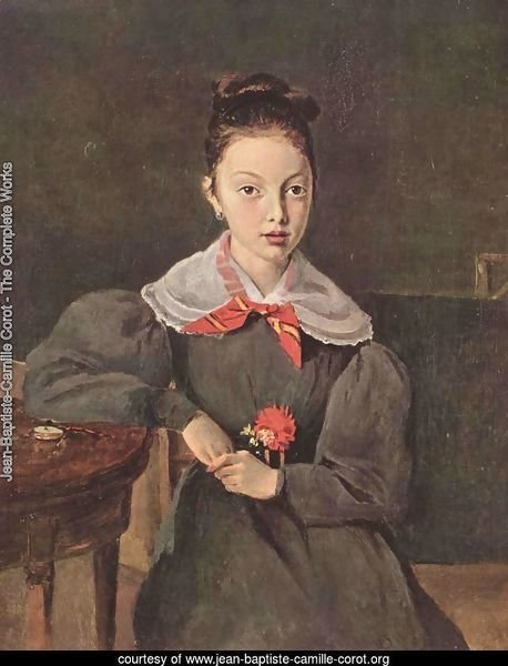 Portrait of Octavie Sennegon, the artist's niece (later Madame Chamouillet)