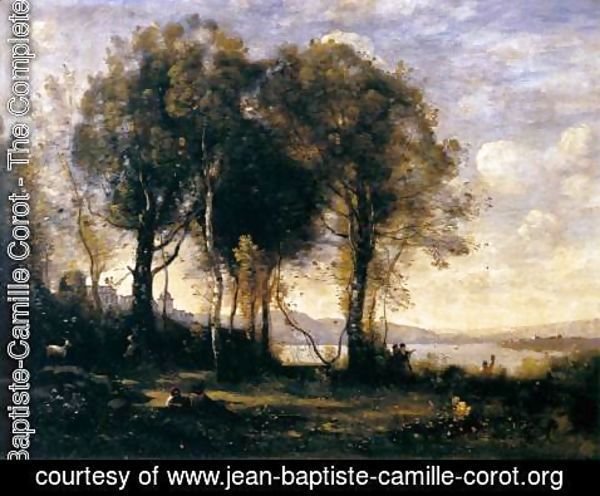 Jean-Baptiste-Camille Corot - Goat-herds