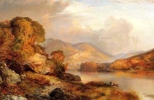 Jean-Baptiste-Camille Corot - Autumn Landscape 1867