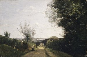 Jean-Baptiste-Camille Corot - The Environs of Paris 1860s