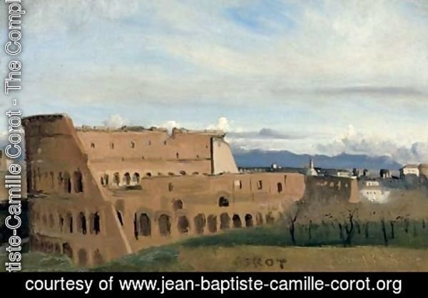Jean-Baptiste-Camille Corot - Le Colisee