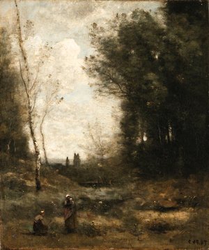 Jean-Baptiste-Camille Corot - Le Vallon