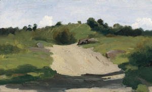 Jean-Baptiste-Camille Corot - Un Chemin montant