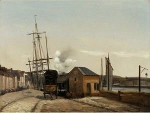 Jean-Baptiste-Camille Corot - The Port Of Rouen