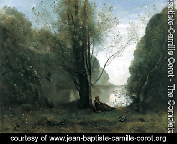Jean-Baptiste-Camille Corot - The Solitude. Recollection of Vigen, Limousin 2