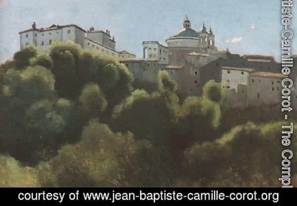 Jean-Baptiste-Camille Corot - Ariccia, Palazzo Chigi
