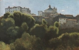 Jean-Baptiste-Camille Corot - Ariccia, Palazzo Chigi