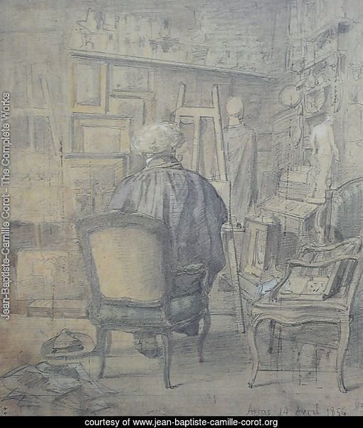Corot in the Studio of Constant Dutilleux